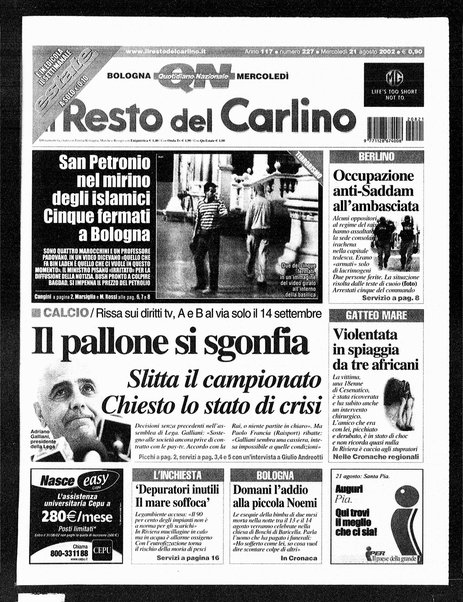 Il Resto del Carlino : giornale dell'Emilia